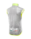 SIX2 Cycling gilet - GHOST - transparent/yellow