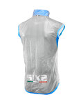SIX2 Cycling gilet - GHOST - transparent/blue