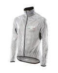 SIX2 Cycling windproof jacket - GHOST - black/transparent