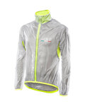 SIX2 Cycling windproof jacket - GHOST - transparent/yellow