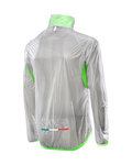 SIX2 Cycling windproof jacket - GHOST - transparent/green