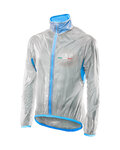 SIX2 Cycling windproof jacket - GHOST - transparent/blue