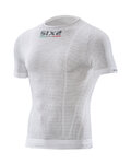 SIX2 Cycling short sleeve t-shirt - KIDS TS1 - white