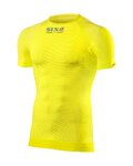 SIX2 Cycling short sleeve t-shirt - TS1 - yellow