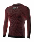 SIX2 Cycling long sleeve t-shirt - TS2 - red