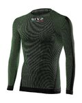 SIX2 Cycling long sleeve t-shirt - TS2 - green