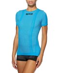SIX2 Cycling short sleeve t-shirt - TS1 II - light blue