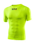 SIX2 Cycling short sleeve t-shirt - TS1 C - yellow