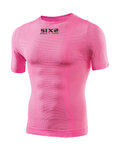 SIX2 Cycling short sleeve t-shirt - TS1 C - pink