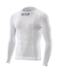 SIX2 Cycling long sleeve t-shirt - TS2 - white