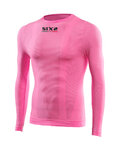 SIX2 Cycling long sleeve t-shirt - TS2 C - pink