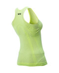 SIX2 Cycling tank top - SMG C LADY - yellow