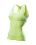 SIX2 Cycling tank top - SMG C LADY - yellow