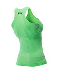 SIX2 Cycling tank top - SMG C LADY - green