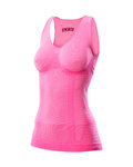 SIX2 Cycling tank top - SMG LADY - pink