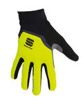 SPORTFUL Cycling long-finger gloves - GEL - yellow/black