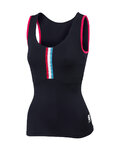 SPORTFUL Cycling tank top - ALLURE LADY - black