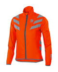 SPORTFUL Cycling thermal jacket - REFLEX KIDS - orange