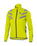 SPORTFUL Cycling thermal jacket - REFLEX KIDS - yellow