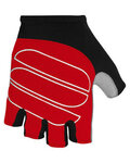 SPORTFUL Cycling fingerless gloves - GROMMET KIDS - black/red