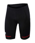 SPORTFUL Cycling shorts without bib - GIRO 2.0 - black/red