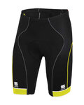 SPORTFUL Cycling shorts without bib - GIRO 2.0 - yellow/black