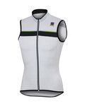 SPORTFUL Cycling sleeveless jersey - PISTA - white/black