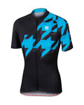 SPORTFUL Cycling short sleeve jersey - FUGA - black/blue