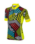 SPORTFUL Cycling short sleeve jersey - MGF 2016 KIDS - yellow/multicolour