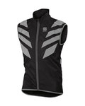SPORTFUL Cycling gilet - REFLEX KIDS - black