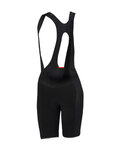 SPORTFUL Cycling bib shorts - TOTAL COMFORT LADY - black