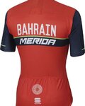 SPORTFUL Cycling short sleeve jersey - BAHRAIN MERIDA 2017 - red/black