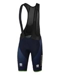 SPORTFUL Cycling bib shorts - BAHRAIN MERIDA 2018 - blue