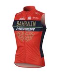 SPORTFUL Cycling gilet - BAHRAIN MERIDA 2018 - blue/red