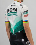 SPORTFUL Cycling short sleeve jersey - BORA HANSGROHE 2021 - grey/green