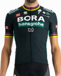 SPORTFUL Cycling short sleeve jersey - BORA HANSGROHE 2021  - grey/green