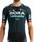 SPORTFUL Cycling short sleeve jersey - BORA HANSGROHE 2021 - green/black