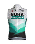 SPORTFUL Cycling gilet - BORA HANSGROHE 2021 - green/grey