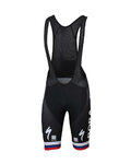 SPORTFUL Cycling bib shorts - BORA HANSGROHE 2019 - multicolour/black