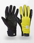 SPORTFUL Cycling long-finger gloves - WS ESSENTIAL 2 - yellow/black
