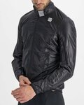 SPORTFUL Cycling windproof jacket - HOT PACK EASYLIGHT - black