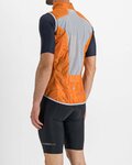 SPORTFUL Cycling gilet - HOT PACK EASYLIGHT - orange