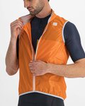SPORTFUL Cycling gilet - HOT PACK EASYLIGHT - orange