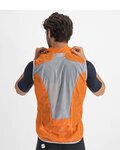 SPORTFUL Cycling gilet - HOT PACK EASYLIGHT - orange