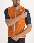 SPORTFUL Cycling gilet - HOT PACK EASYLIGHT - orange