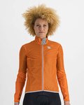 SPORTFUL Cycling windproof jacket - HOT PACK EASYLIGHT W - orange