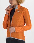 SPORTFUL Cycling windproof jacket - HOT PACK EASYLIGHT W - orange