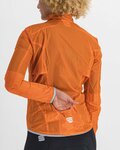 SPORTFUL Cycling windproof jacket - HOT PACK EASYLIGHT W - orange
