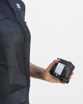 SPORTFUL Cycling gilet - HOT PACK EASYLIGHT - black