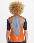SPORTFUL Cycling gilet - HOT PACK EASYLIGHT W - orange